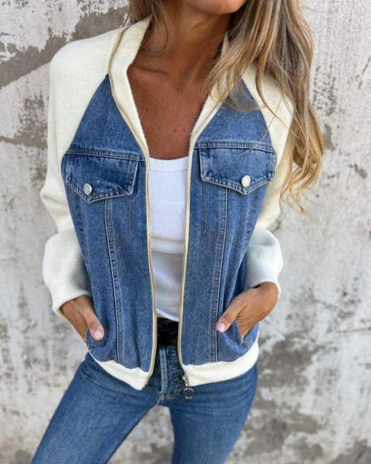 LORETTA™ – MODERN DENIM JACKET