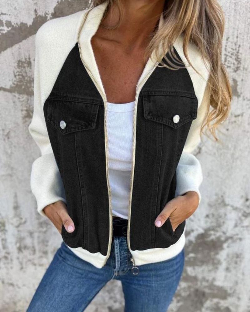 LORETTA™ – MODERN DENIM JACKET
