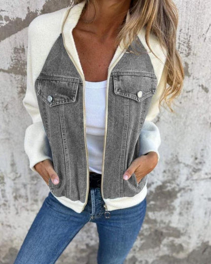LORETTA™ – MODERN DENIM JACKET