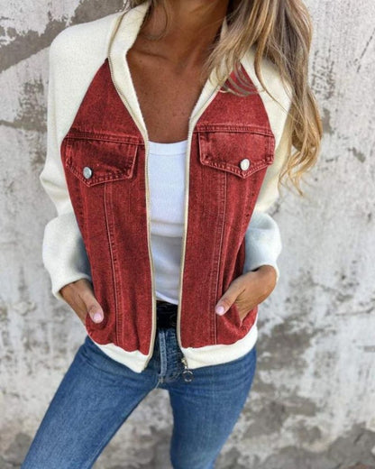 LORETTA™ – MODERN DENIM JACKET