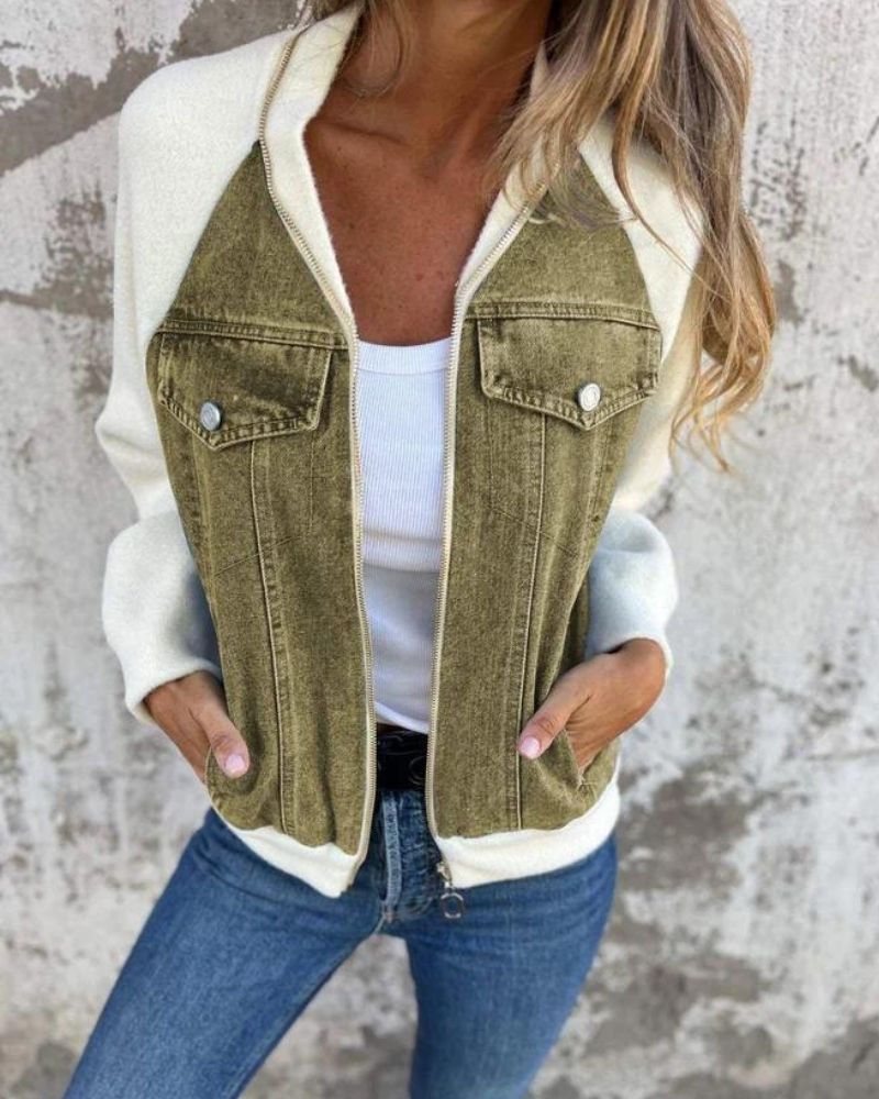 LORETTA™ – MODERN DENIM JACKET