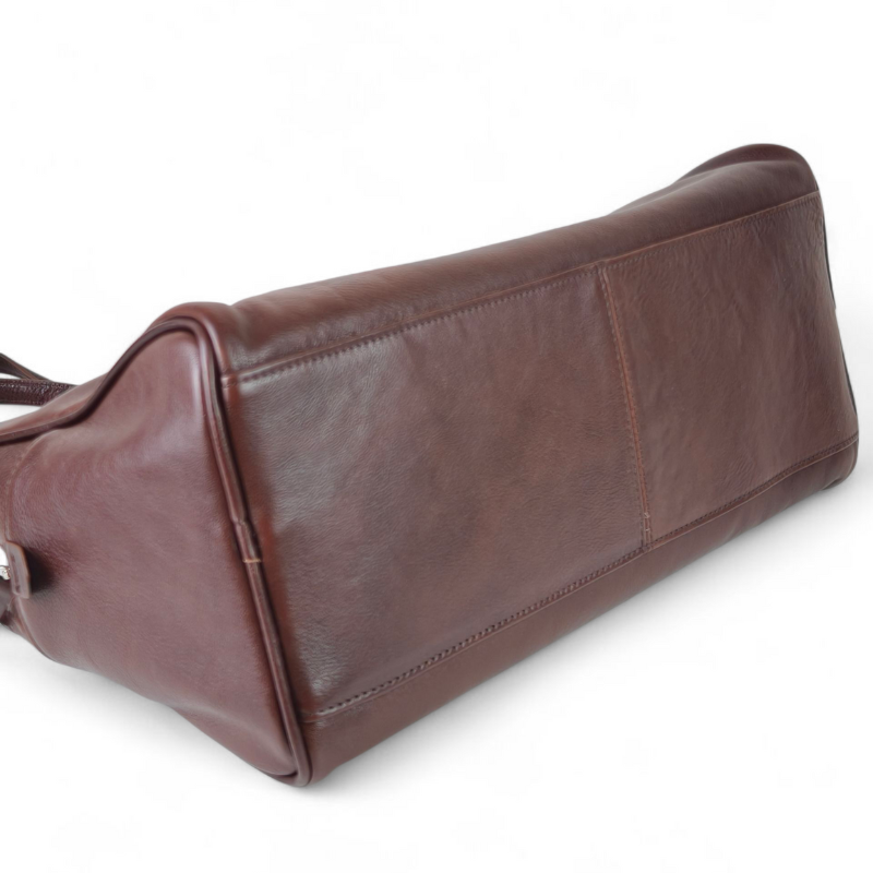 ADELINA AUTUMN TOTE BAG - Structured Flor Leather