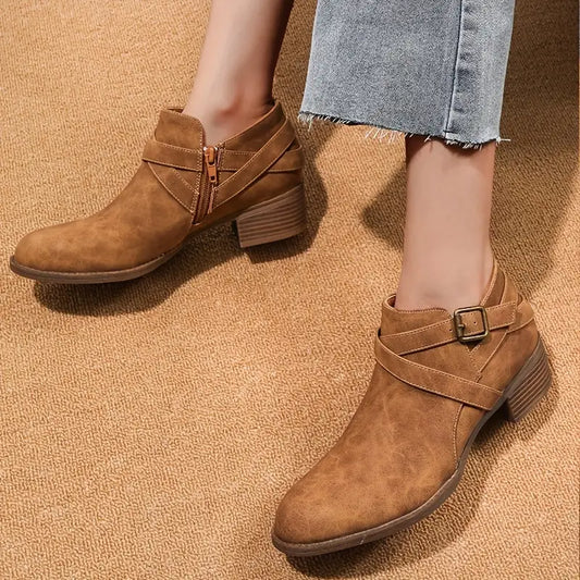 ISALINE™ WOMEN'S ORTHOPEDIC SIDE ZIPPER BOOTS