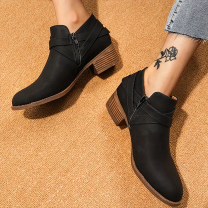 ISALINE™ WOMEN'S ORTHOPEDIC SIDE ZIPPER BOOTS