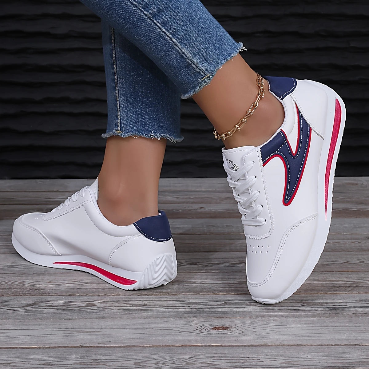 CASTLE™ FASHION-FORWARD COLORBLOCK SNEAKERS