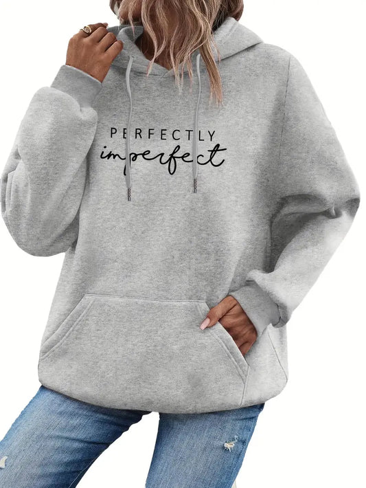 BRIANNA™ COMFY TRENDY LETTER PRINT HOODIE