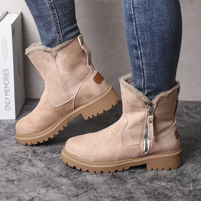SKYES™ WOMEN'S COZY PLUSH OUTDOOR WARM BOOTS