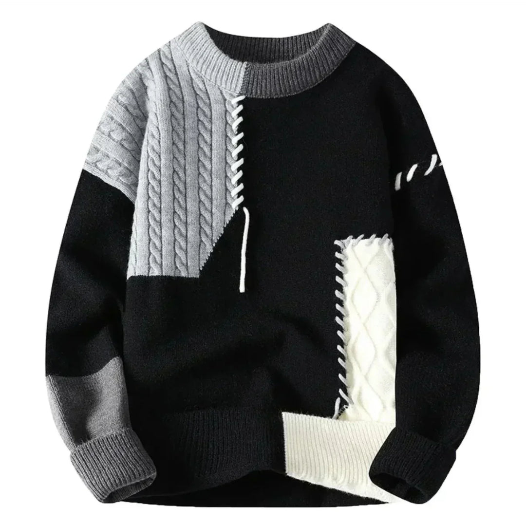 MARLEY™ | RETRO COLOUR-BLOCK KNIT