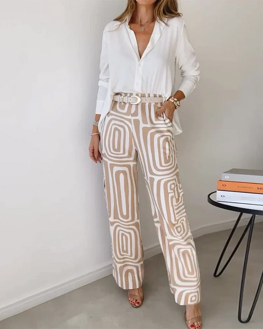 EMILIA™ | STYLISH PANT + FREE BLOUSE & BELT