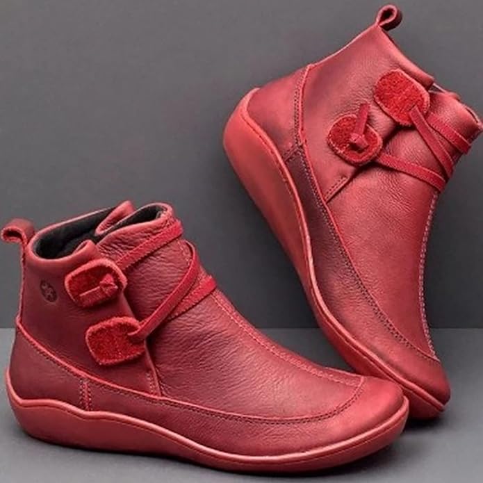 PREMIUM | SOFT UNISEX ORTHO VEGAN LEATHER BOOTS