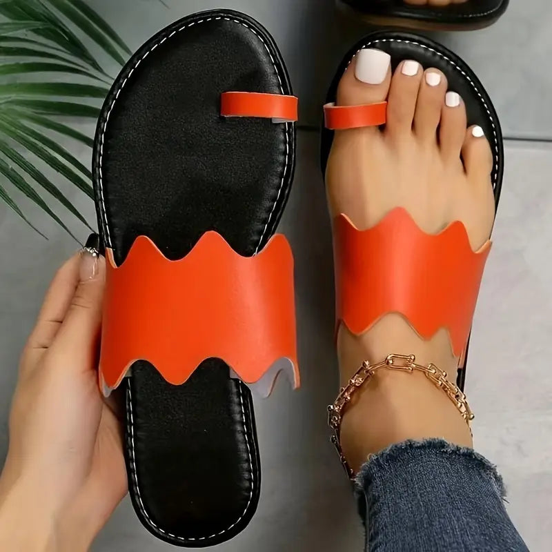 ZARAÏ™ WOMEN'S TOE LOOP SANDALS