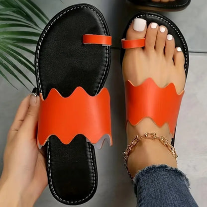 ZARAÏ™ WOMEN'S TOE LOOP SANDALS