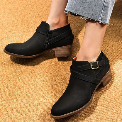 ISALINE™ WOMEN'S ORTHOPEDIC SIDE ZIPPER BOOTS