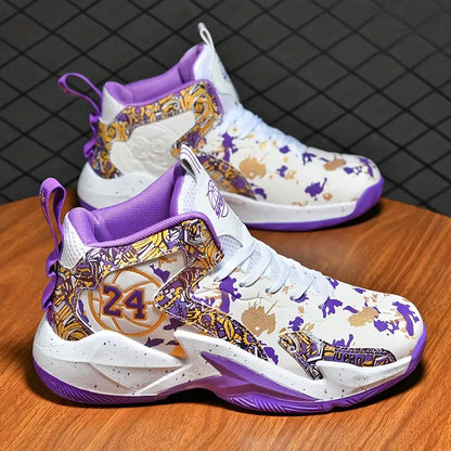 COMFORTABLE HIGH-TOP BASKETBALL SNEAKERS