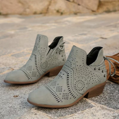 KORAS™ WOMEN'S HOLLOW-OUT PERSONALITY BOOTS