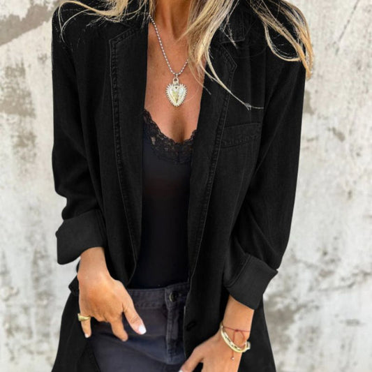 ROWENA™ | RELAXED DENIM BLAZER