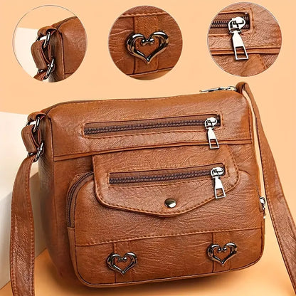 CELESTE™ QUILTED MESSENGER CROSSBODY BAG