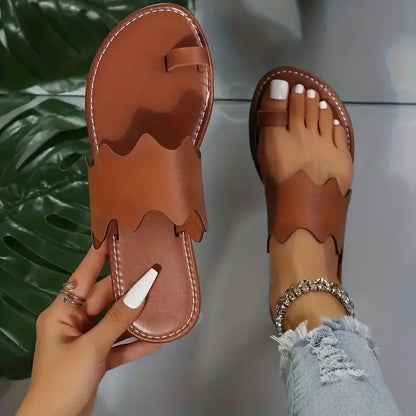 ZARAÏ™ WOMEN'S TOE LOOP SANDALS