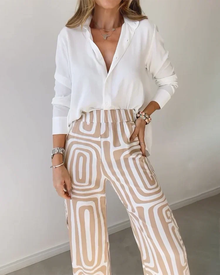 EMILIA™ | STYLISH PANT + FREE BLOUSE & BELT