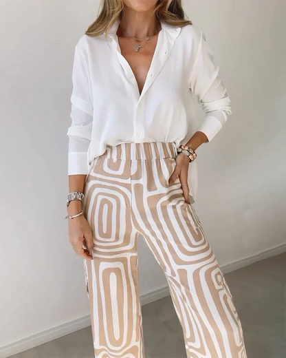 EMILIA™ | STYLISH PANT + FREE BLOUSE & BELT