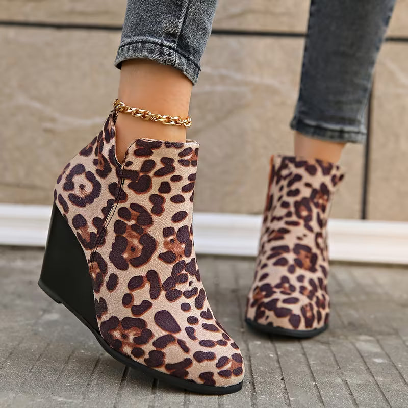 ANNA AUTUMN BOOTS - Wedge Heel & Wide-Fit