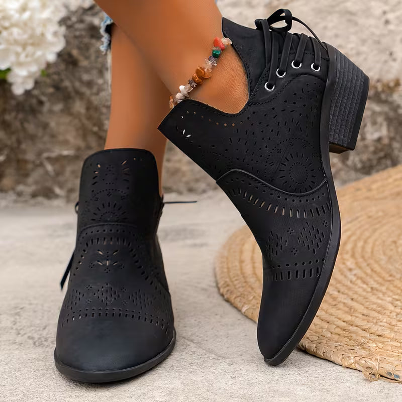 KORAS™ WOMEN'S HOLLOW-OUT PERSONALITY BOOTS
