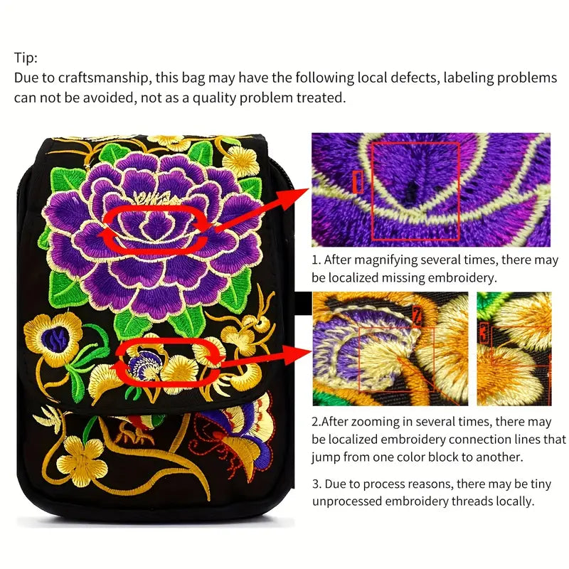 SERAPHINA™ EMBROIDERED CROSSBODY BAG