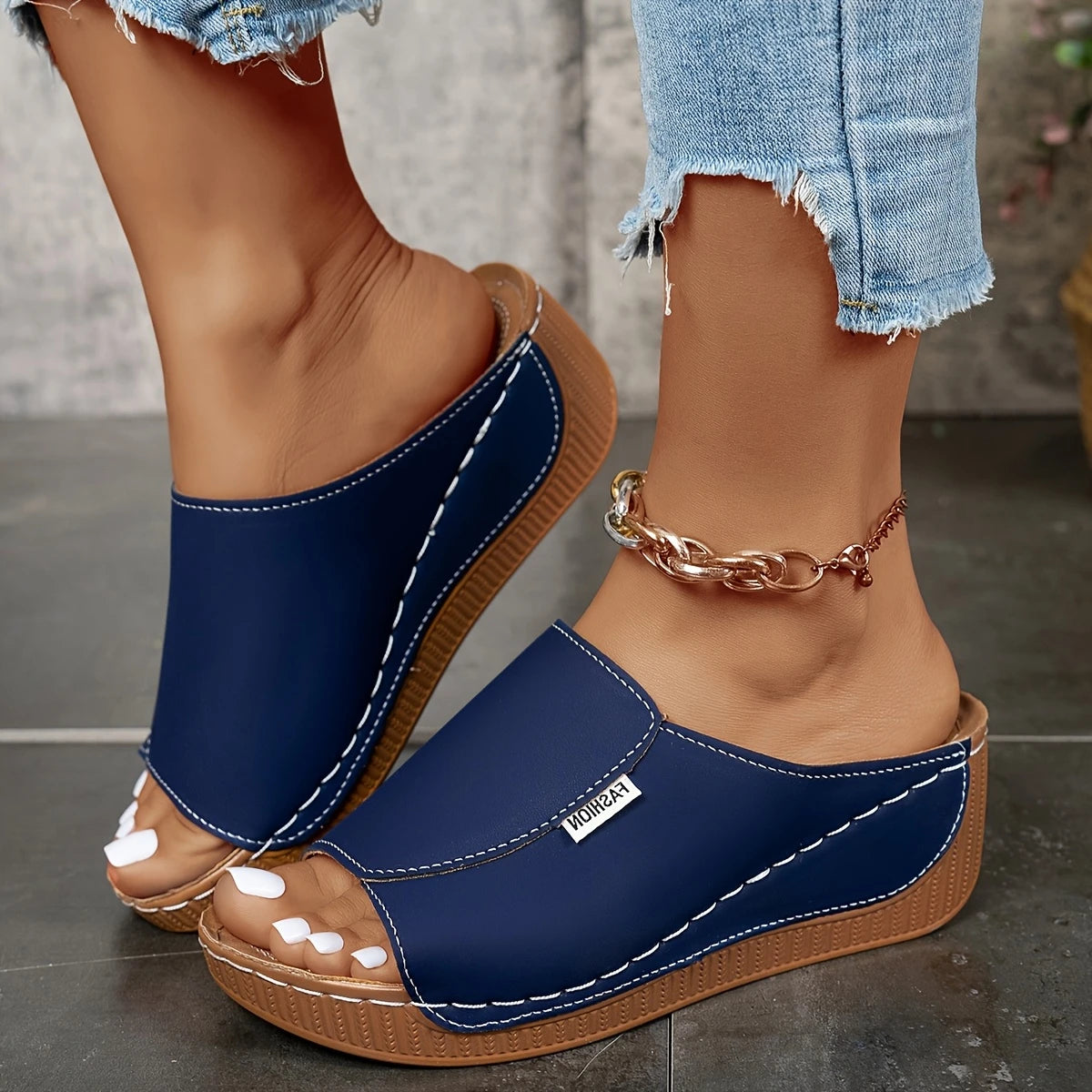 COLAC™ OPEN TOE PLATFORM ORTHOPEDIC SANDALS