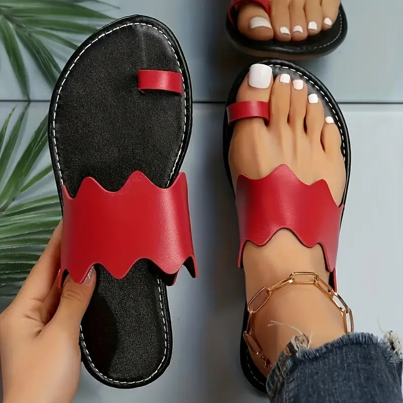 ZARAÏ™ WOMEN'S TOE LOOP SANDALS