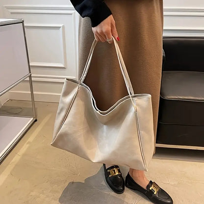 LILY™ RETRO SOLID COLOR TOTE BAG