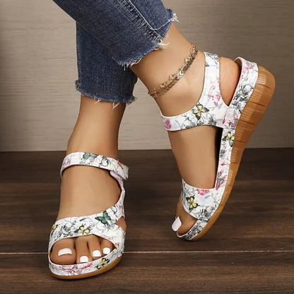 ANIKA™ WOMEN'S OPEN-TOE CASUAL WEDGE SANDALS