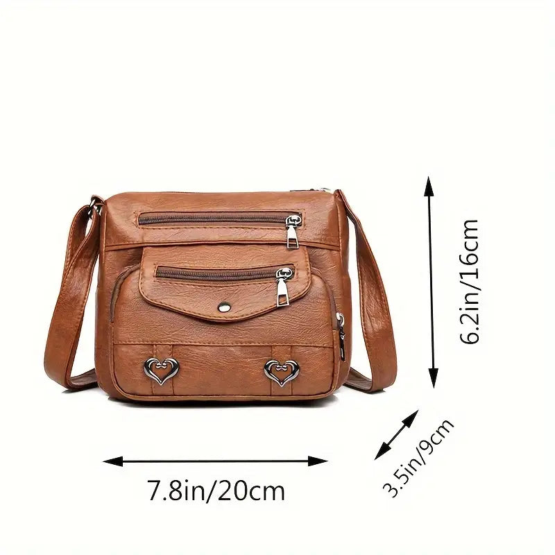 CELESTE™ QUILTED MESSENGER CROSSBODY BAG