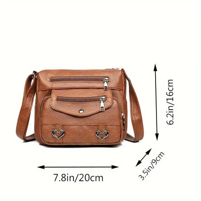 CELESTE™ QUILTED MESSENGER CROSSBODY BAG