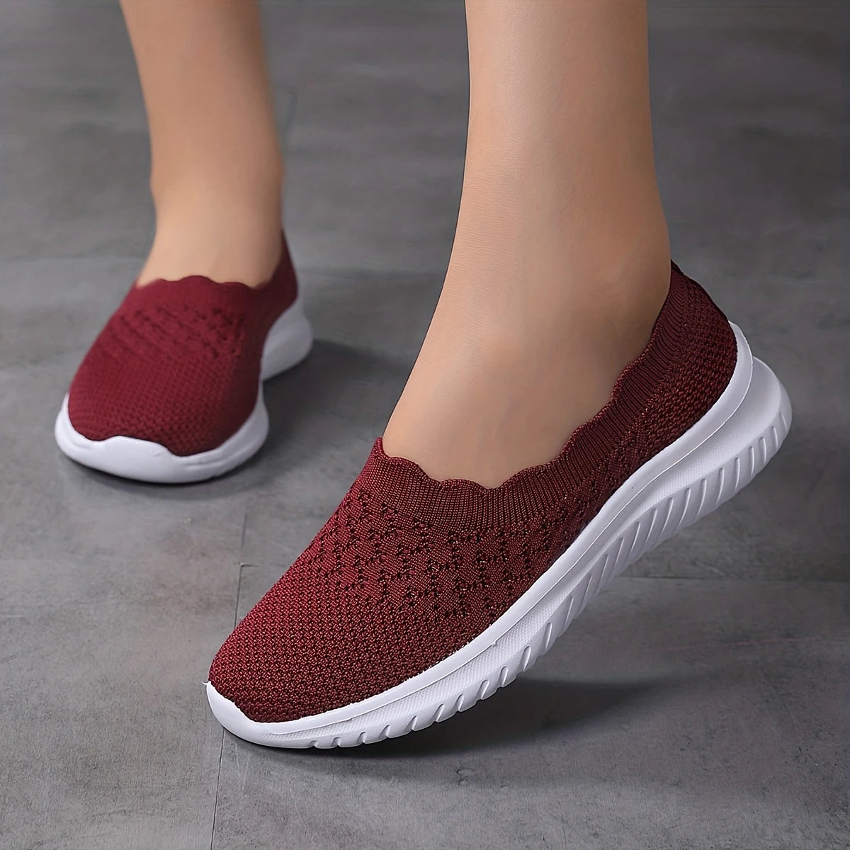 AVA™ WOMEN'S BREATHABLE SLIP-ON ORTHOPEDIC SNEAKERS