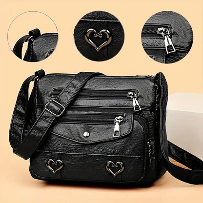 CELESTE™ QUILTED MESSENGER CROSSBODY BAG