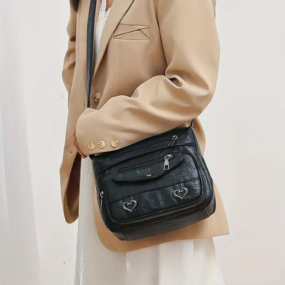 CELESTE™ QUILTED MESSENGER CROSSBODY BAG