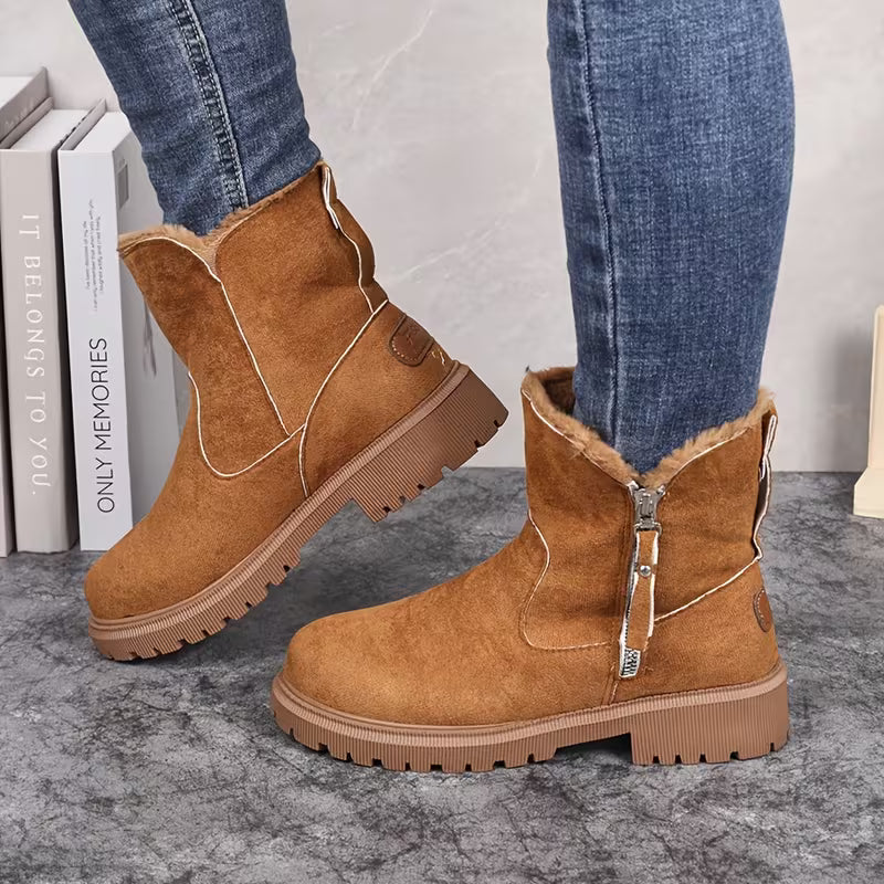SKYES™ WOMEN'S COZY PLUSH OUTDOOR WARM BOOTS