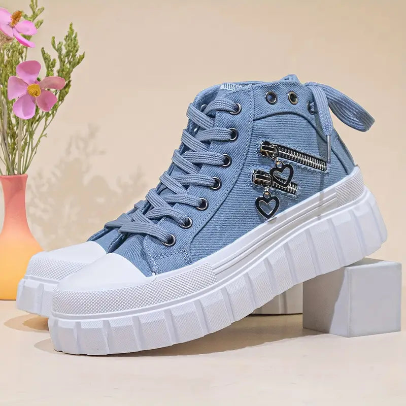 BRONTIE™ WOMEN'S HIGH-TOP FASHION SNEAKERS