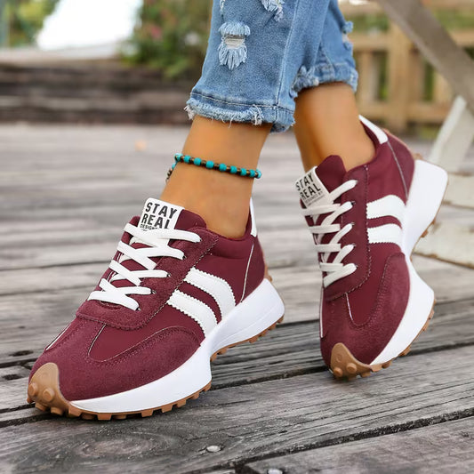 ELLA™ RETRO LOW-TOP SPORTS SNEAKERS