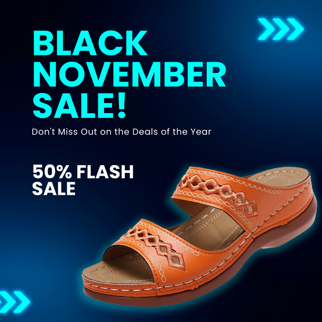 ALYSSON'S™ WOMEN'S THICK ORTHOPEDIC SANDALS 🎁 NOVEMBER SALE