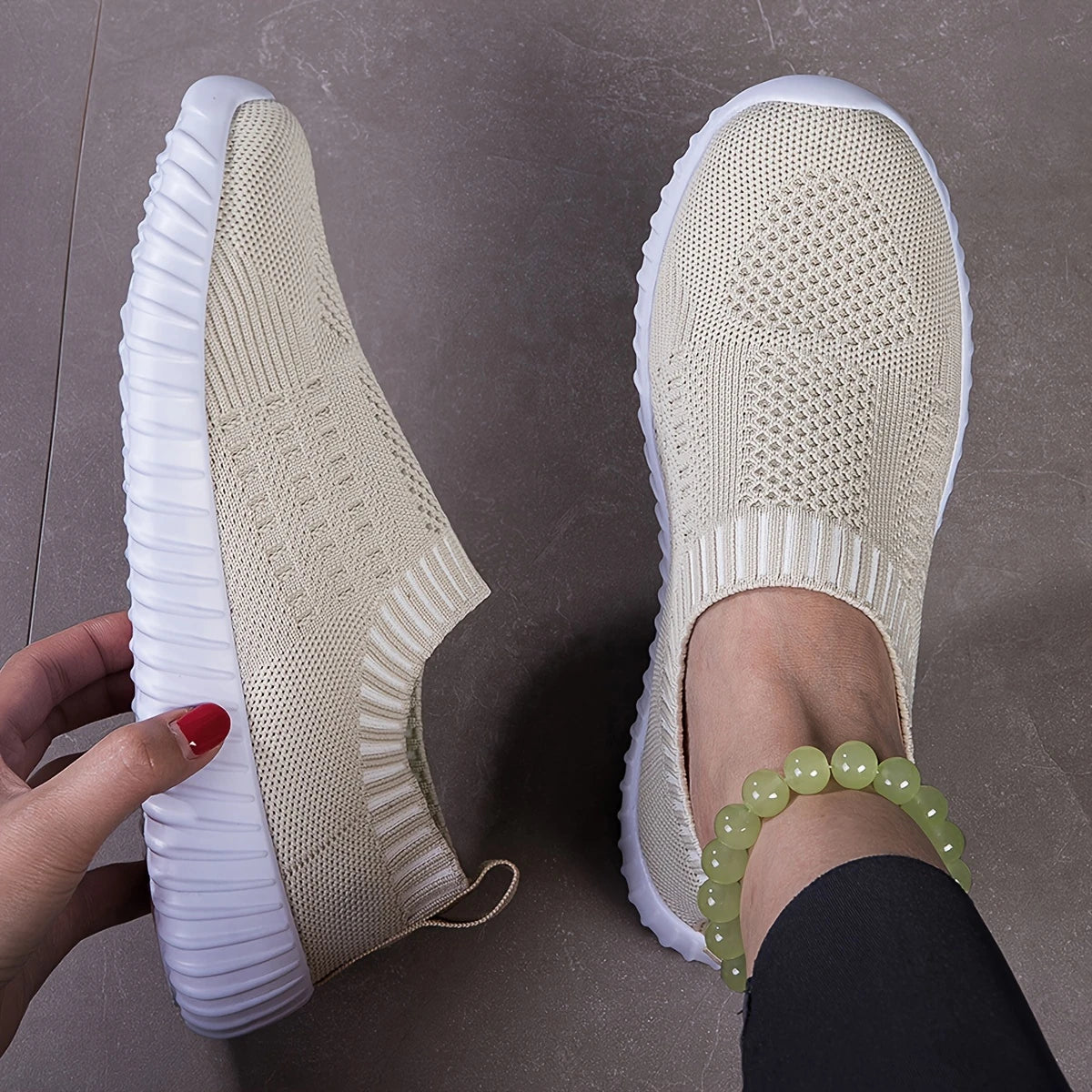 BELLE™ BREATHABLE KNIT ORTHOPEDIC SNEAKERS