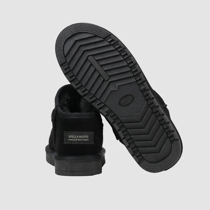 WINTER WARM FLAT PADDED ANKLE SNOW BOOTS – COZY, DURABLE & STYLISH