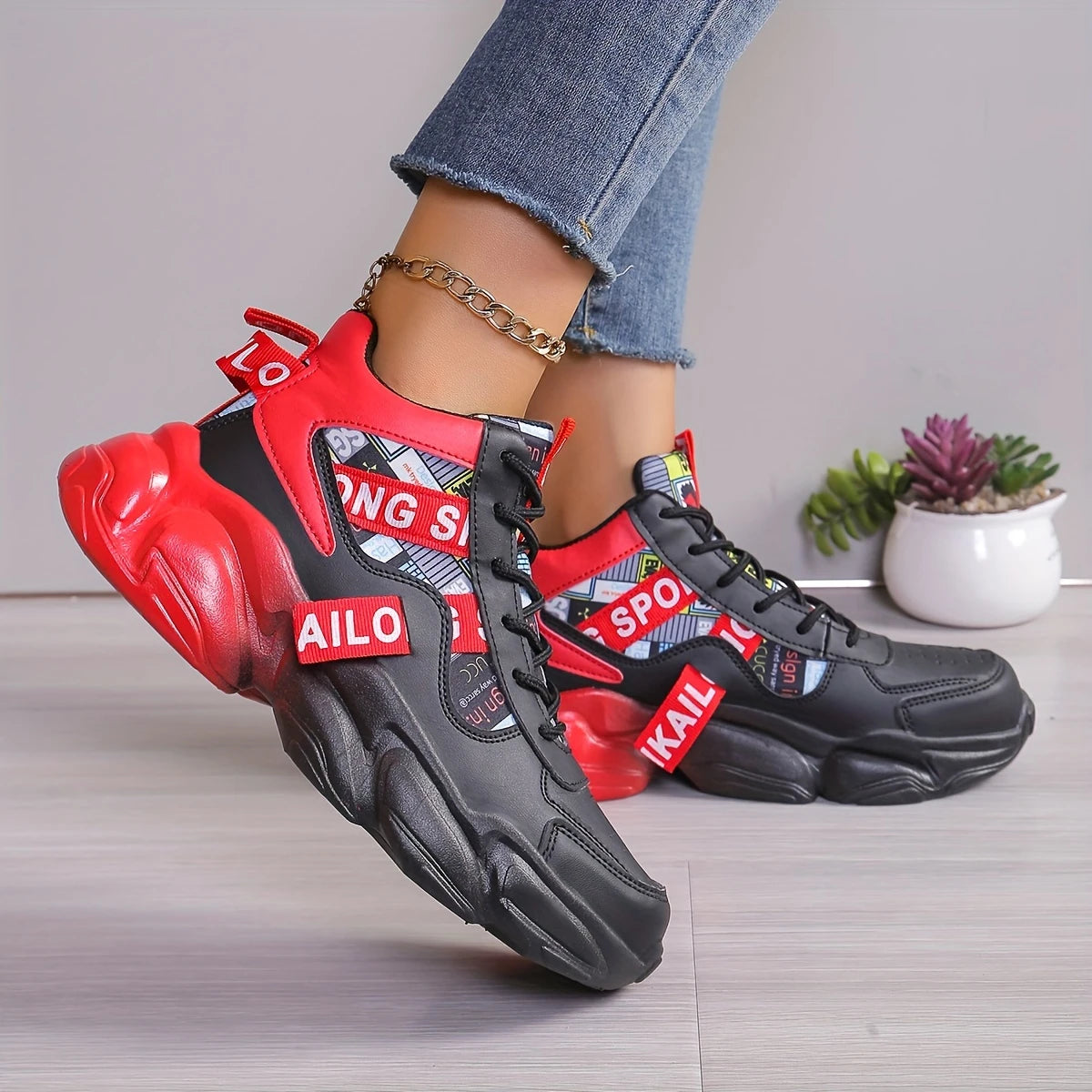 WOMEN'S HIGH TOP AUTUMN BASKETBALL SNEAKERS