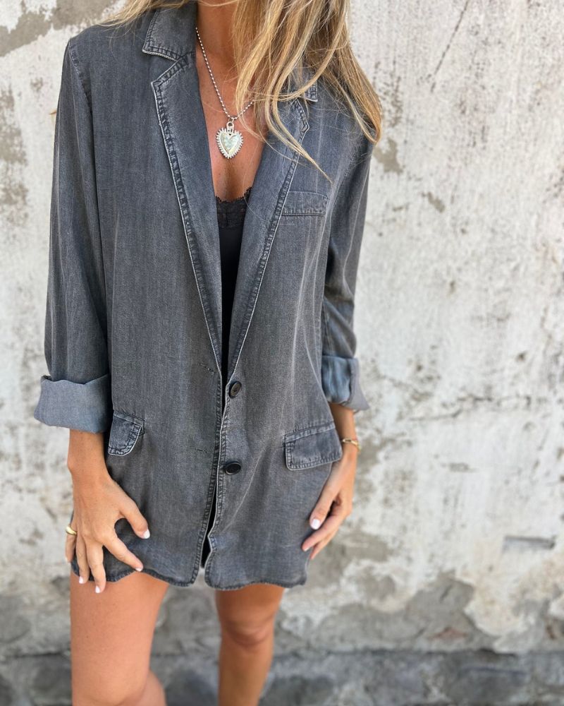 ROWENA™ | RELAXED DENIM BLAZER