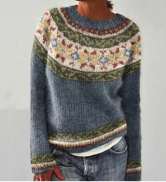 BLYTHE - COZY NORDIC WINTER SWEATER