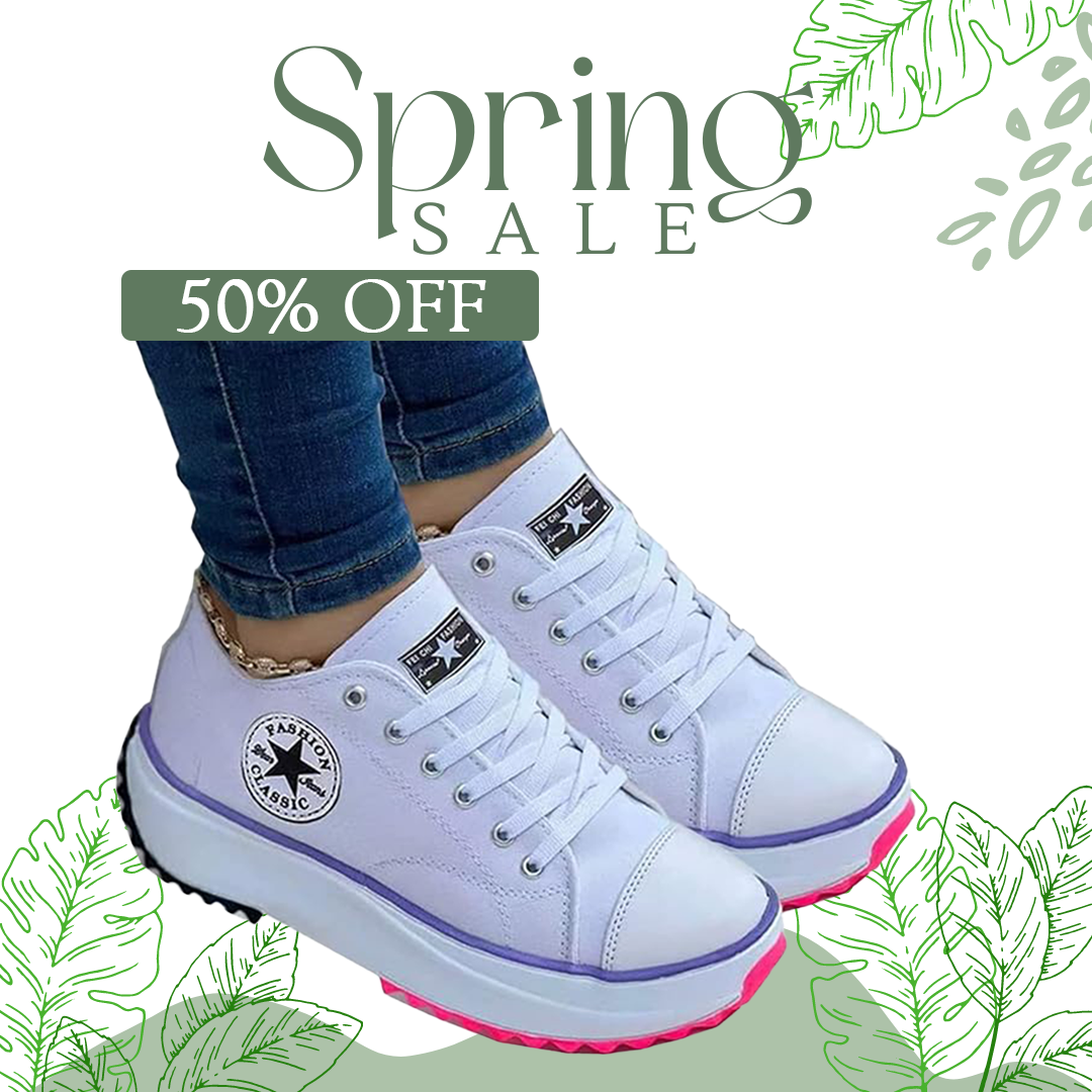 FASHION STAR™ TRENDY ORTHOPEDIC SNEAKERS 🎁 50% OFF SPRING SALE