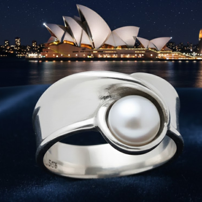 FRISCA™ VINTAGE PEARL RING