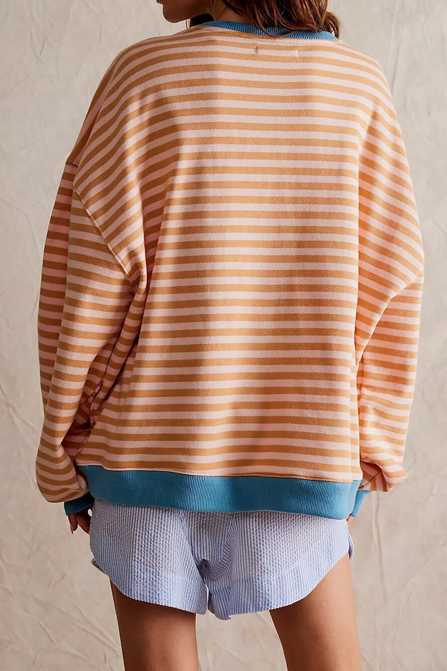 REBECCA - STRIPED SWEATER