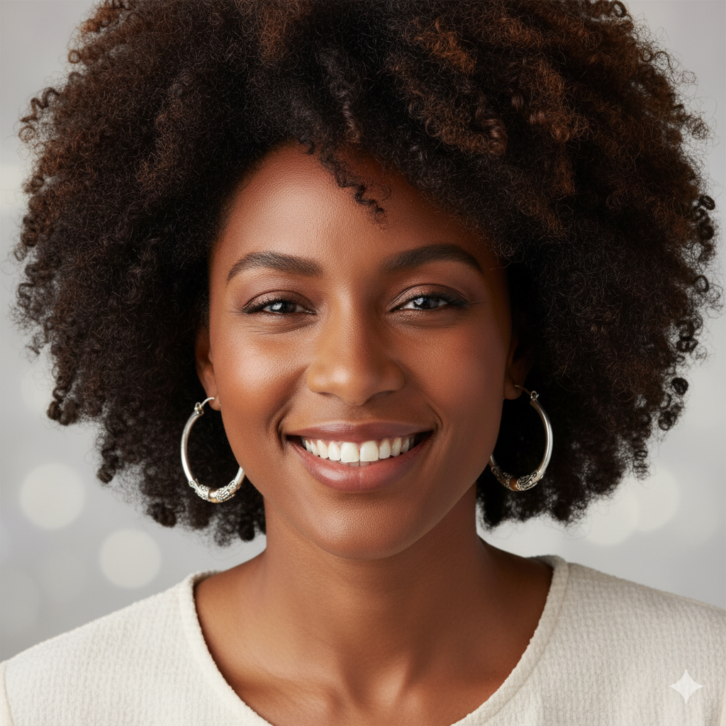 SILVER ETCH VINTAGE HOOP EARRINGS