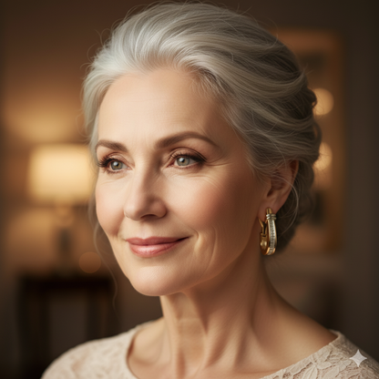 GOLDEN GLIMMER VINTAGE EARRINGS